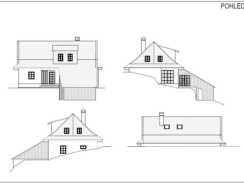 Studie rekonstrukce rodinného domu